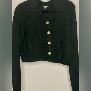 Black “Wild Fable” Medium cropped Sweater🖤✨